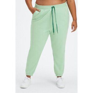 Fabletics Womens Green Joggers XL Size